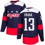 Camiseta Hockey Washington Capitals 13 Jakub Vrana Autentico 2018 Stadium Series Azul Camiseta Hockey Washington Capitals 13 Jakub Vrana Autentico 2018 Stadium Series Azul