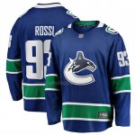 Camiseta Hockey Vancouver Canucks Marco Rossi Primera Breakaway Azul Camiseta Hockey Vancouver Canucks Marco Rossi Primera Breakaway Azul