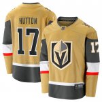 Camiseta Hockey Vegas Golden Knights Ben Hutton Primera Premier Breakaway Oro Camiseta Hockey Vegas Golden Knights Ben Hutton Primera Premier Breakaway Oro