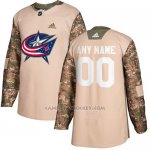 Camiseta Hockey Hombre Columbus Blue Jackets Camo Autentico 2017 Veterans Day Stitched Personalizada Camiseta Hockey Hombre Columbus Blue Jackets Camo Autentico 2017 Veterans Day Stitched Personalizada