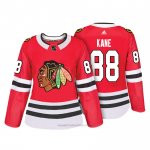 Camiseta Hockey Mujer Chicago Blackhawks 88 Patrick Kane Rojo Autentico Jugador Camiseta Hockey Mujer Chicago Blackhawks 88 Patrick Kane Rojo Autentico Jugador