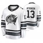 Camiseta Columbus Blue Jackets Cam Atkinson 2019 All Star Blanco Camiseta Columbus Blue Jackets Cam Atkinson 2019 All Star Blanco