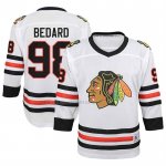 Camiseta Hockey Nino Chicago Blackhawks Connor Bedard Segunda Replica Blanco Camiseta Hockey Nino Chicago Blackhawks Connor Bedard Segunda Replica Blanco