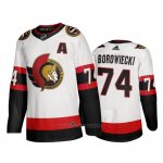 Camiseta Hockey Ottawa Senators Mark Borowiecki Segunda 2020-21 Blanco Camiseta Hockey Ottawa Senators Mark Borowiecki Segunda 2020-21 Blanco