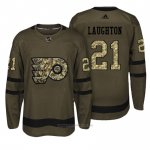 Camiseta Hockey Hombre Philadelphia Flyers 21 Scott Laughton Verde Camo Camiseta Hockey Hombre Philadelphia Flyers 21 Scott Laughton Verde Camo