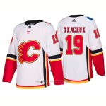 Camiseta Hockey Hombre Calgary Flames 19 Matthew Tkachuk Away Premier 2017-2018 Blanco Camiseta Hockey Hombre Calgary Flames 19 Matthew Tkachuk Away Premier 2017-2018 Blanco