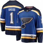 Camiseta Hockey St. Louis Blues Thomas Greiss Primera Breakaway Azul Camiseta Hockey St. Louis Blues Thomas Greiss Primera Breakaway Azul