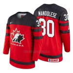 Camiseta Canada Team Kevin Mandolese 2018 Iihf World Championship Jugador Rojo Camiseta Canada Team Kevin Mandolese 2018 Iihf World Championship Jugador Rojo