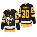 Camiseta Hockey Hombre Pittsburgh Penguins 30 Matt Murray Home Autentico Jugador Negro Camiseta Hockey Hombre Pittsburgh Penguins 30 Matt Murray Home Autentico Jugador Negro