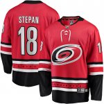 Camiseta Hockey Carolina Hurricanes Derek Stepan Primera Breakaway Rojo Camiseta Hockey Carolina Hurricanes Derek Stepan Primera Breakaway Rojo