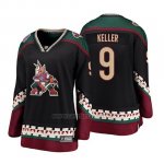 Camiseta Mujer Arizona Coyotes Clayton Keller Heritage Alternato Breakaway Negro Camiseta Mujer Arizona Coyotes Clayton Keller Heritage Alternato Breakaway Negro