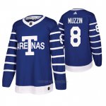 Camiseta Hockey Toronto Maple Leafs Jake Muzzin Throwback Autentico Azul Camiseta Hockey Toronto Maple Leafs Jake Muzzin Throwback Autentico Azul