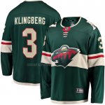 Camiseta Hockey Minnesota Wild John Klingberg Primera Breakaway Verde Camiseta Hockey Minnesota Wild John Klingberg Primera Breakaway Verde