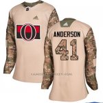Camiseta Hockey Mujer Ottawa Senators 41 Craig Anderson Camo Autentico 2017 Veterans Day Stitched Camiseta Hockey Mujer Ottawa Senators 41 Craig Anderson Camo Autentico 2017 Veterans Day Stitched