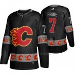 Camiseta Calgary Flames T. J. Brodie Breakaway Negro Camiseta Calgary Flames T. J. Brodie Breakaway Negro