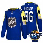 Camiseta Hockey Hombre Tampa Bay Lightning 86 Nikita Kucherov Azul 2018 All Star Autentico Camiseta Hockey Hombre Tampa Bay Lightning 86 Nikita Kucherov Azul 2018 All Star Autentico