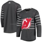 Camiseta Hockey New Jersey Devils Autentico 2020 All Star Gris Camiseta Hockey New Jersey Devils Autentico 2020 All Star Gris
