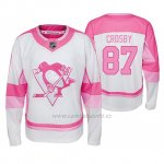 Camiseta Hockey Nino Pittsburgh Penguins Fishion Girl Jugador Blanco Camiseta Hockey Nino Pittsburgh Penguins Fishion Girl Jugador Blanco