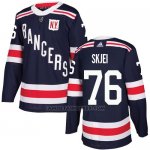Camiseta Hockey Hombre New York Rangers 76 Brady Skjei Azul Autentico 2018 Winter Classic Stitched Camiseta Hockey Hombre New York Rangers 76 Brady Skjei Azul Autentico 2018 Winter Classic Stitched