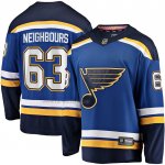 Camiseta Hockey St. Louis Blues Jake Neighbours Primera Premier Breakaway Azul Camiseta Hockey St. Louis Blues Jake Neighbours Primera Premier Breakaway Azul