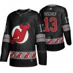 Camiseta New Jersey Devils Nico Hischier Breakaway Negro Camiseta New Jersey Devils Nico Hischier Breakaway Negro