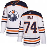 Camiseta Hockey Edmonton Oilers 74 Ethan Bear Road Autentico Blanco Camiseta Hockey Edmonton Oilers 74 Ethan Bear Road Autentico Blanco
