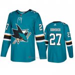 Camiseta Hockey San Jose Sharks Joonas Donskoi Primera Verde Camiseta Hockey San Jose Sharks Joonas Donskoi Primera Verde