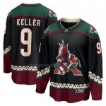 Camiseta Hockey Arizona Coyotes Clayton Keller Primera Premier Breakaway Negro Camiseta Hockey Arizona Coyotes Clayton Keller Primera Premier Breakaway Negro