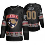 Camiseta Florida Panthers Personalizada Breakaway Negro Camiseta Florida Panthers Personalizada Breakaway Negro