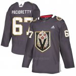Camiseta Vegas Golden Knights Max Pacioretty Dia De Los Muertos Gris Camiseta Vegas Golden Knights Max Pacioretty Dia De Los Muertos Gris