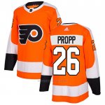 Camiseta Hockey Philadelphia Flyers 26 Brian Propp Primera Autentico Naranja Camiseta Hockey Philadelphia Flyers 26 Brian Propp Primera Autentico Naranja