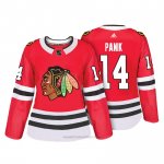 Camiseta Hockey Mujer Chicago Blackhawks 14 Richard Panik Rojo Autentico Jugador Camiseta Hockey Mujer Chicago Blackhawks 14 Richard Panik Rojo Autentico Jugador