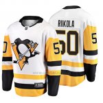 Camiseta Pittsburgh Penguins Juuso Riikola 2019 Away Breakaway Blanco Camiseta Pittsburgh Penguins Juuso Riikola 2019 Away Breakaway Blanco