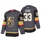 Camiseta Golden Knights Maxime Lagace Home Autentico Jugador Gris Camiseta Golden Knights Maxime Lagace Home Autentico Jugador Gris