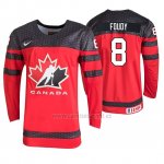 Camiseta Hockey Canada Liam Foudy 2020 IIHF World Junior Championship Rojo Camiseta Hockey Canada Liam Foudy 2020 IIHF World Junior Championship Rojo
