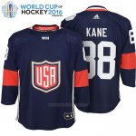 Camiseta Hockey Nino USA 88 Patrick Kane Premier 2016 World Cup Azul Camiseta Hockey Nino USA 88 Patrick Kane Premier 2016 World Cup Azul