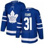 Camiseta Hockey Nino Toronto Maple Leafs 31 Grant Fuhr Azul Home Autentico Stitched Camiseta Hockey Nino Toronto Maple Leafs 31 Grant Fuhr Azul Home Autentico Stitched