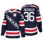 Camiseta Hockey Hombre Autentico New York Rangers 36 Mats Zuccarello Winter Classic 2018 Azul Camiseta Hockey Hombre Autentico New York Rangers 36 Mats Zuccarello Winter Classic 2018 Azul