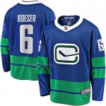 Camiseta Hockey Vancouver Canucks Brock Boeser Premier Breakaway Azul Camiseta Hockey Vancouver Canucks Brock Boeser Premier Breakaway Azul