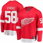 Camiseta Hockey Detroit Red Wings Emmitt Finnie Primera Breakaway Rojo Camiseta Hockey Detroit Red Wings Emmitt Finnie Primera Breakaway Rojo