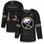 Camiseta Hockey Buffalo Sabres Jack Eichel 2020 USA Flag Negro Camiseta Hockey Buffalo Sabres Jack Eichel 2020 USA Flag Negro
