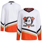 Camiseta Hockey Anaheim Ducks Reverse Retro Autentico Blank Blanco Camiseta Hockey Anaheim Ducks Reverse Retro Autentico Blank Blanco
