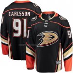 Camiseta Hockey Anaheim Ducks Leo Carlsson Primera Breakaway Negro Camiseta Hockey Anaheim Ducks Leo Carlsson Primera Breakaway Negro