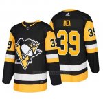 Camiseta Pittsburgh Penguins Jean Sebastien Dea Home Autentico Jugador Negro Camiseta Pittsburgh Penguins Jean Sebastien Dea Home Autentico Jugador Negro