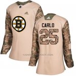 Camiseta Hockey Mujer Boston Bruins 25 Brandon Carlo Camo Autentico 2017 Veterans Day Stitched Camiseta Hockey Mujer Boston Bruins 25 Brandon Carlo Camo Autentico 2017 Veterans Day Stitched