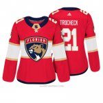 Camiseta Hockey Mujer Florida Panthers 21 Vincent Trocheck Rojo Autentico Jugador Camiseta Hockey Mujer Florida Panthers 21 Vincent Trocheck Rojo Autentico Jugador