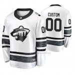 Camiseta Minnesota Wild Personalizada 2019 All Star Blanco Camiseta Minnesota Wild Personalizada 2019 All Star Blanco