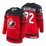 Camiseta Canada Team Anthony Beauvillier 2018 Iihf World Championship Jugador Rojo Camiseta Canada Team Anthony Beauvillier 2018 Iihf World Championship Jugador Rojo
