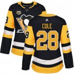 Camiseta Hockey Mujer Pittsburgh Penguins 28 Ian Cole Negro 50 Anniversary Home Premier Camiseta Hockey Mujer Pittsburgh Penguins 28 Ian Cole Negro 50 Anniversary Home Premier