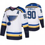 Camiseta Hockey St. Louis Blues Away Autentico Ryan O'reilly 2020 All Star Blanco Camiseta Hockey St. Louis Blues Away Autentico Ryan O'reilly 2020 All Star Blanco
